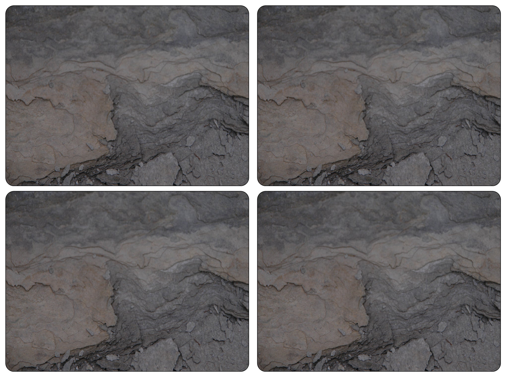 Pimpernel Placemat - Midnight Slate (Set of 4)