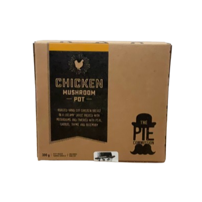 Pie Commission - Chicken Mushroom Pot Pie