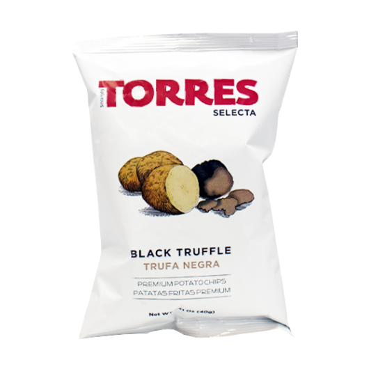 Torres Potato Chips Black Truffle Small 40g