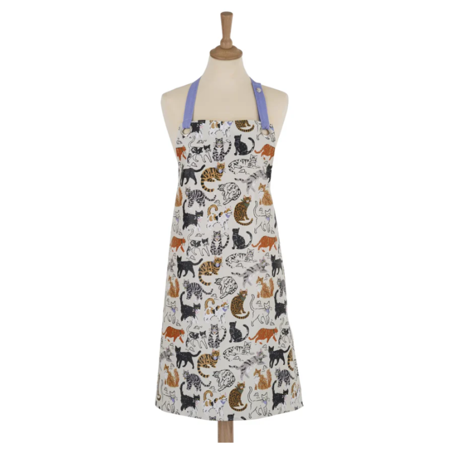 Ulster Weavers Oil Cloth Apron - Feline Friends