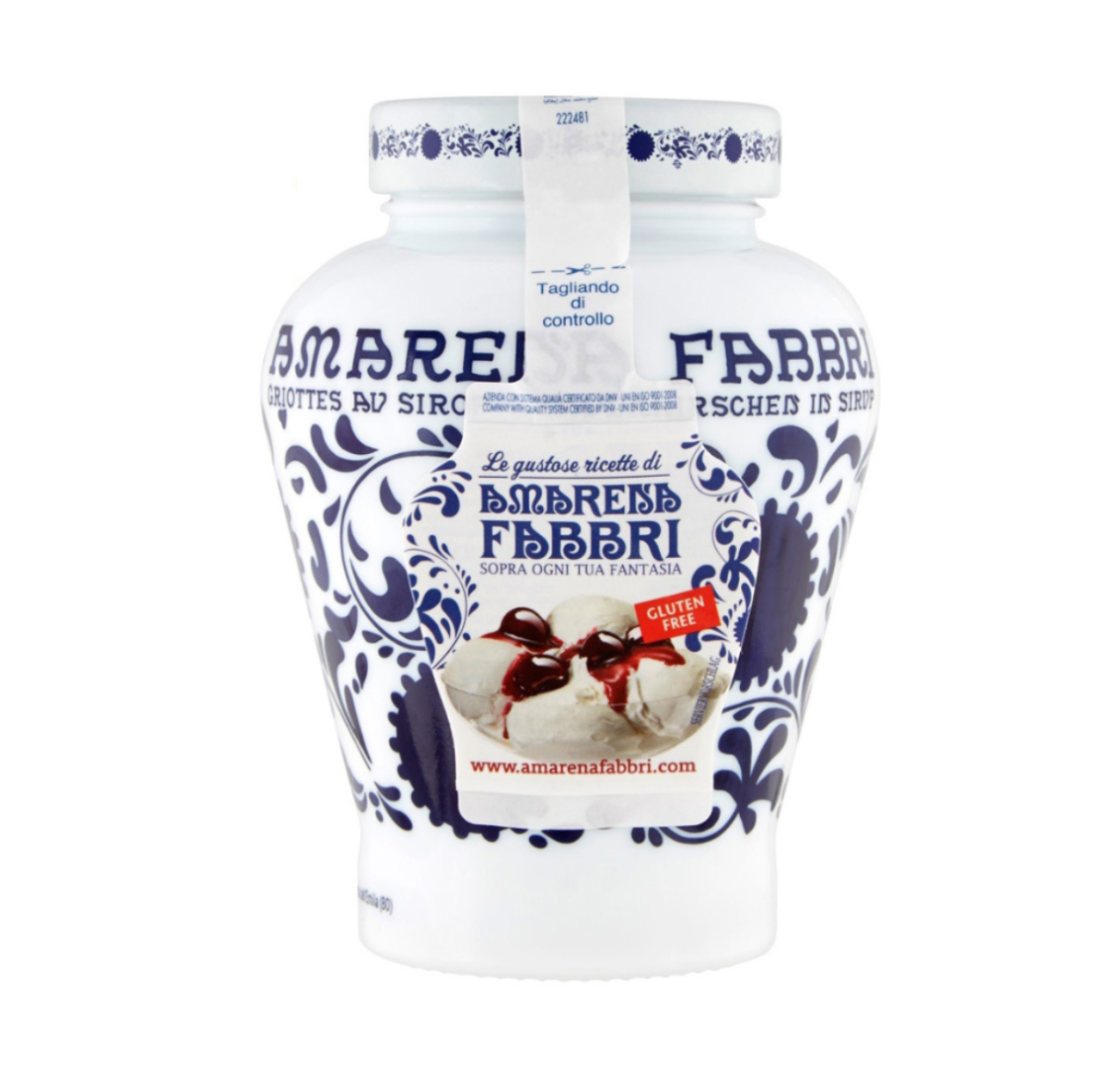 Fabbri Amarena Cherries in Syrup 600g