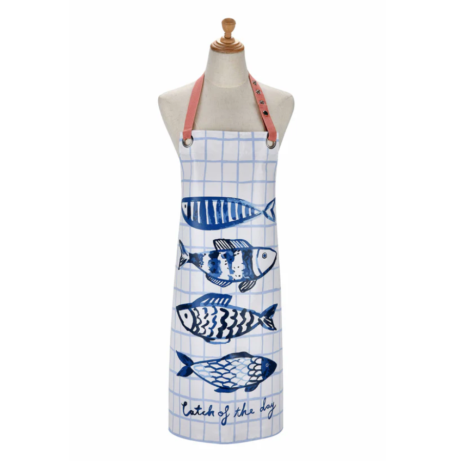 Ulster Weavers Oil Cloth Apron - Catch of The Day