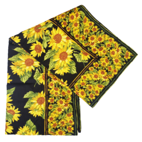 April Cornell Rectangular Tablecloth - Sunflower Valley 60x90"