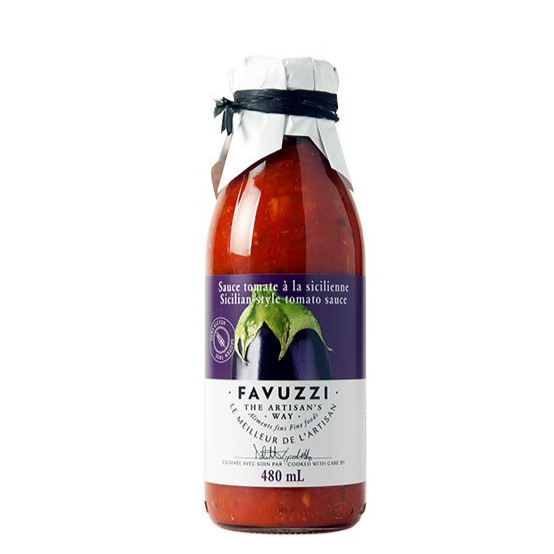 Favuzzi Tomato Sauce Sicilian 480ml