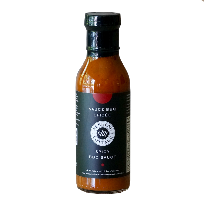 Weekend at The Cottage All Natural BBQ Sauce - Spicy