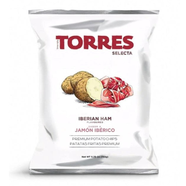 Torres Potato Chips Iberian Ham - Large