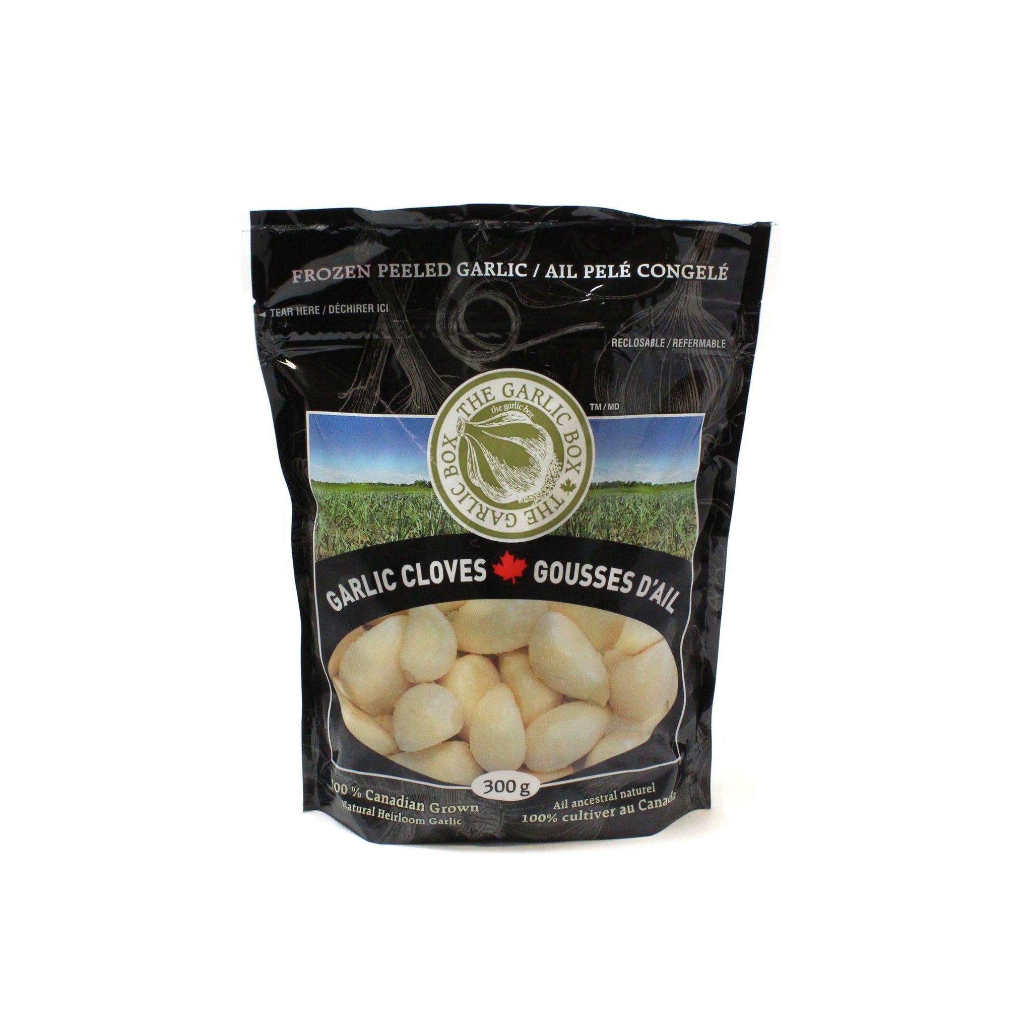 Garlic Box Garlic Cloves Frozen