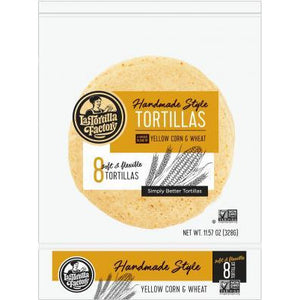 La Tortilla Factory Yellow Corn Tortillas 328g