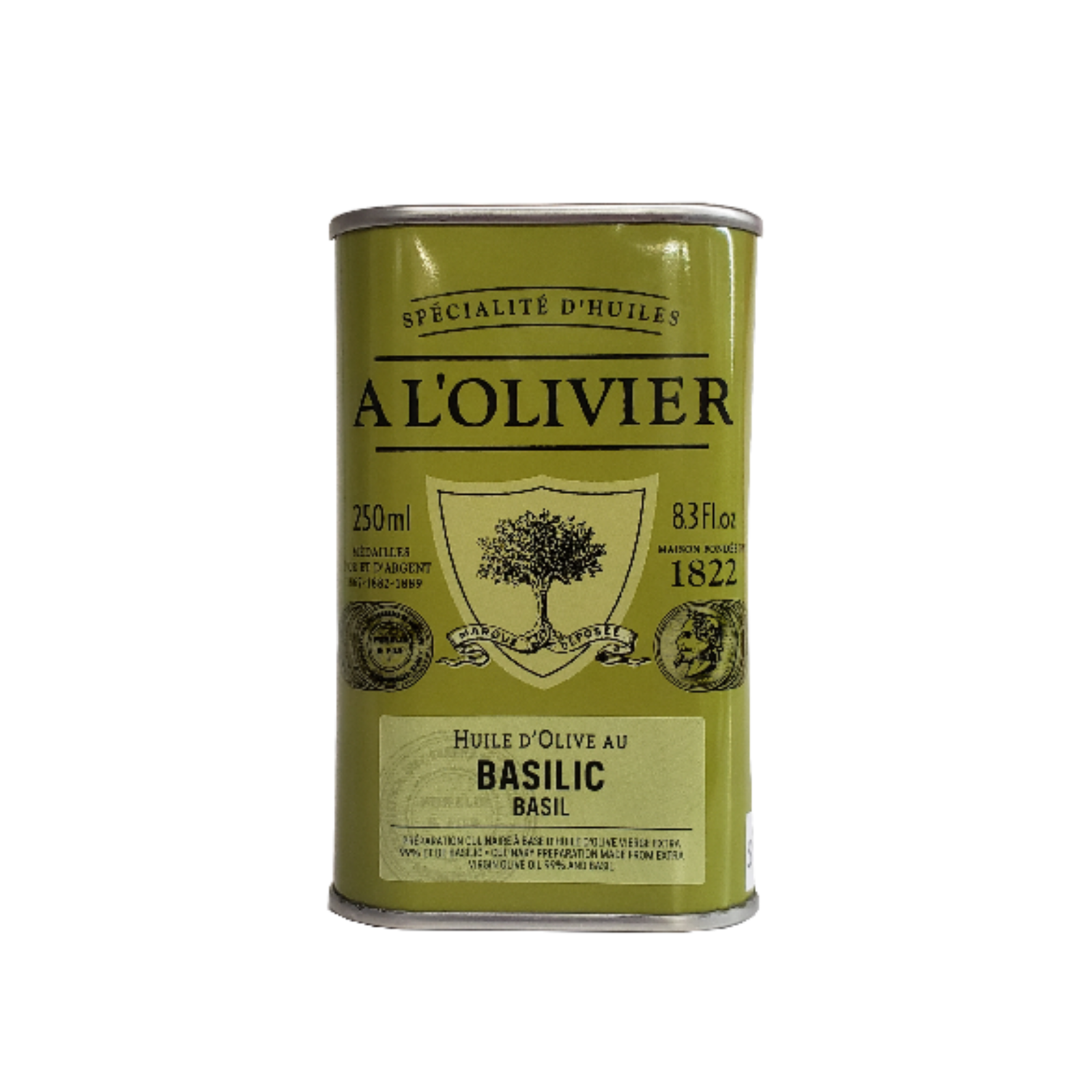 A L'Oliver Basil Olive Oil 250ml