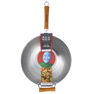 Ken Hom Wok Carbon Steel 14"