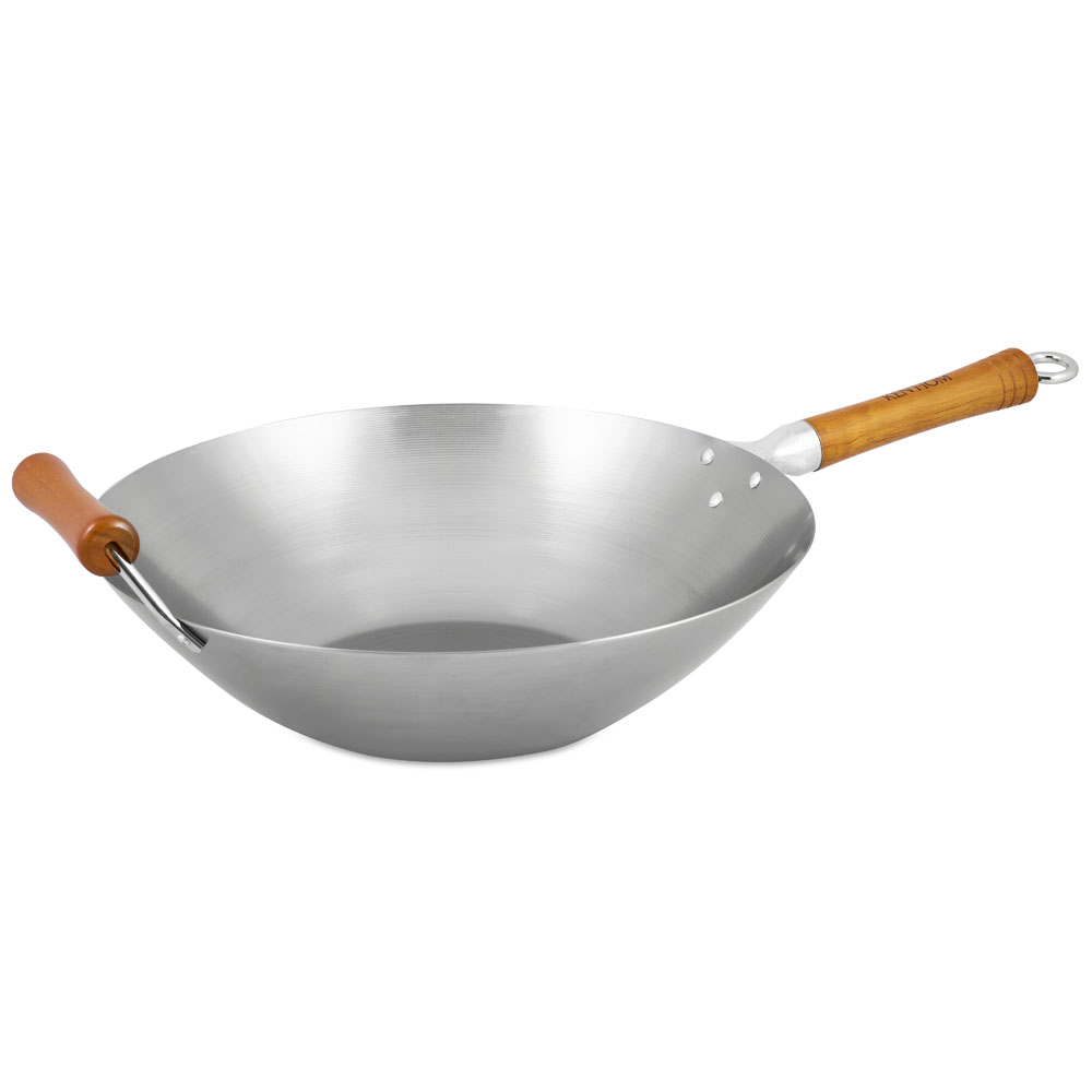 Ken Hom Wok Carbon Steel 14"