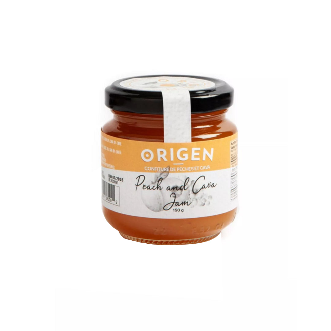 Origen Peach and Cava Jam 150g
