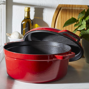 Staub Cocotte 6.5Qt Braise & Grill