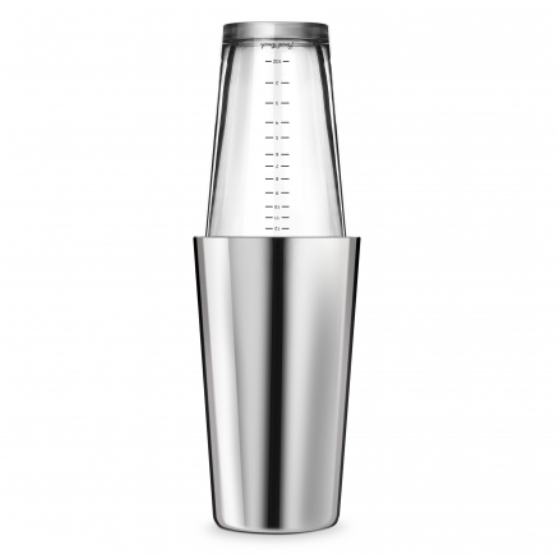 Final Touch Boston Cocktail Shaker Double Walled