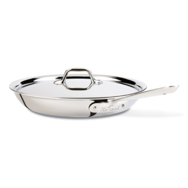 All-Clad Fry Pan D3 12" with Lid