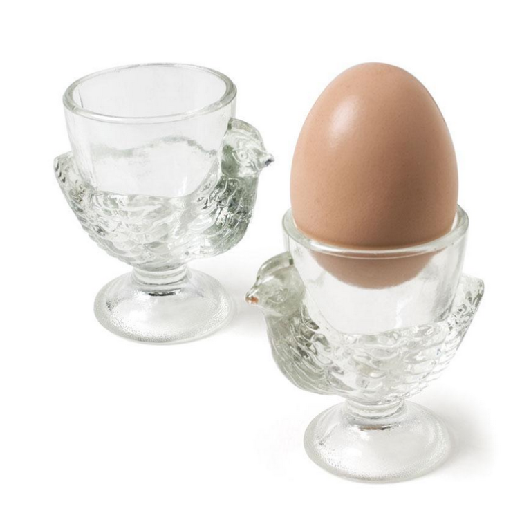 Abbott Chicken Glass Egg Cup