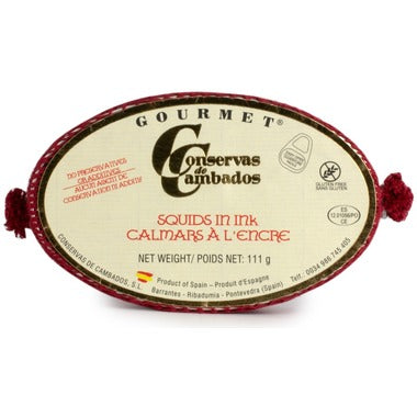 Conservas de Cambados Squid in Ink 111g