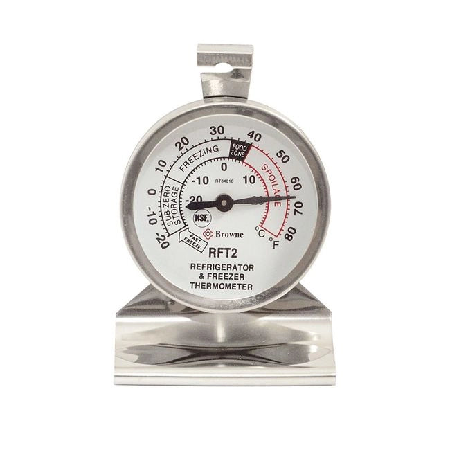 Browne Antimicrobial Hanging Fridge/Freezer Themometer
