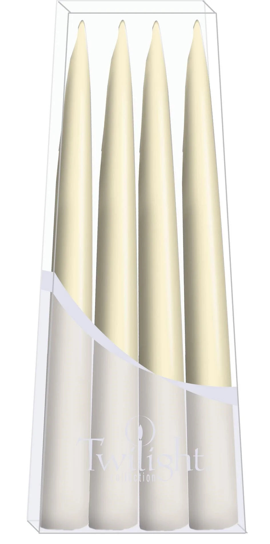 Twilight Candle 4-Pack 14" - Off White