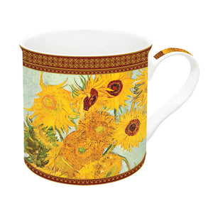 Easy Life Boutique - Sunflowers Porcelain Mug in Gift Box