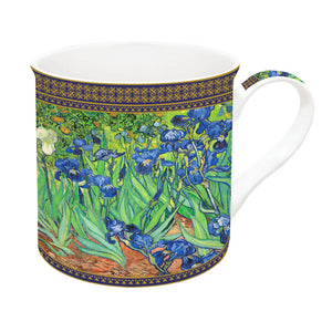 Easy Life Boutique - Irises Porcelain Mug in Gift Box
