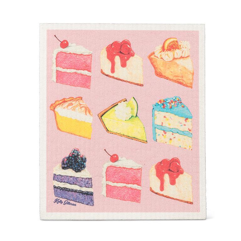 Abbott Swedish Dish Cloth - Slices of Cake