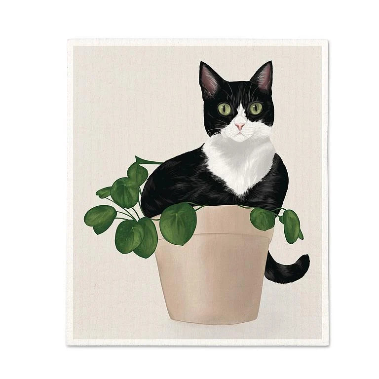 Danica Swedish Dish Cloth - Cat Plant
