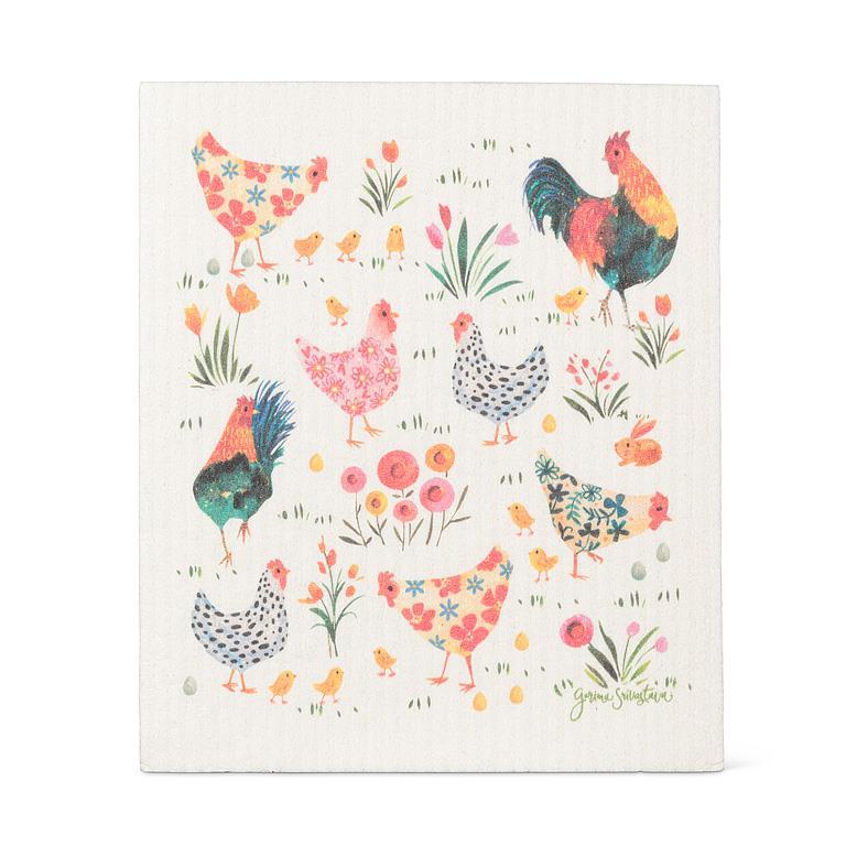 Danica Swedish Dish Cloth - Chickens
