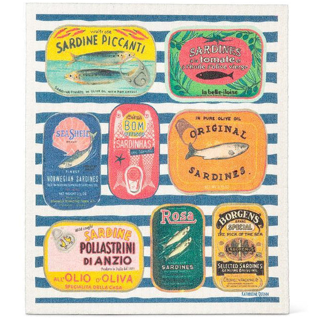 Abbott Swedish Dish Cloth - Sardine Tins