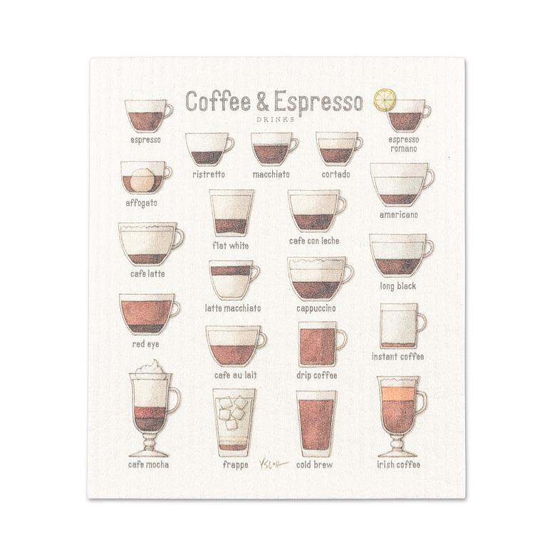 Abbott Swedish Dish Cloth - Coffee