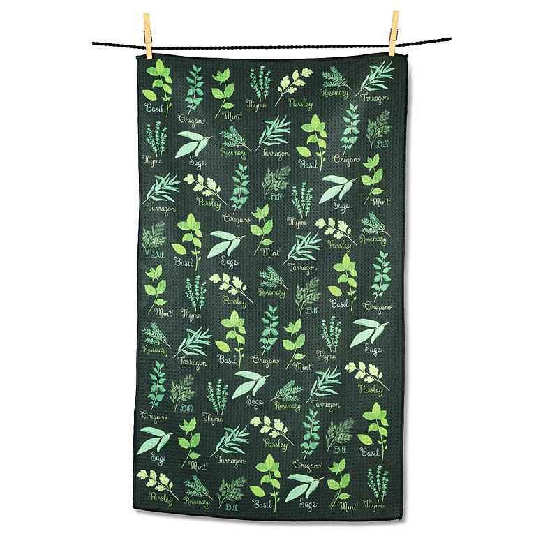 Abbot Teatowel - Herbs