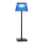 Abbott Fluted Shade LED Outdoor Table Lamp - Blue