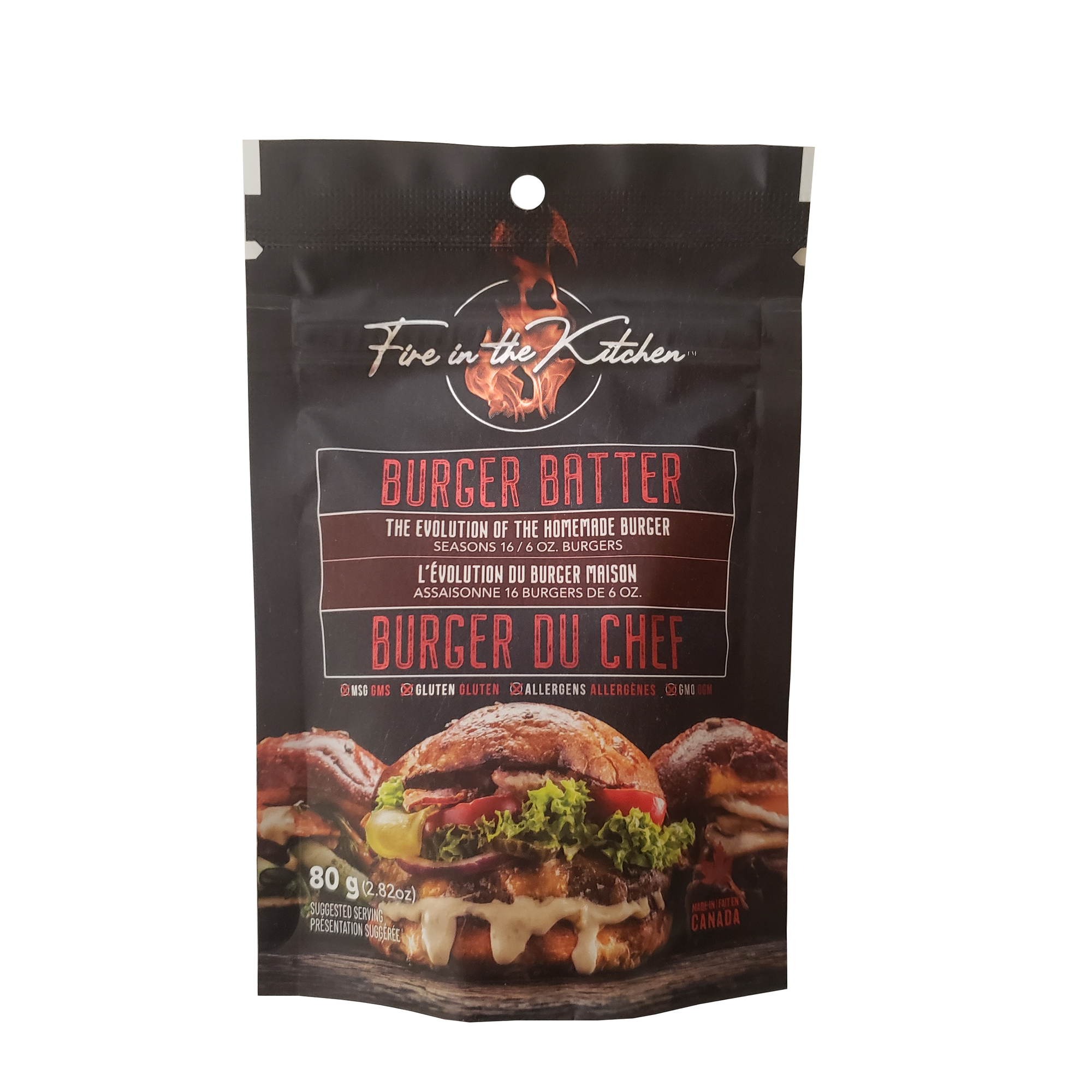Fire in the Kitchen Burger Batter - 80g