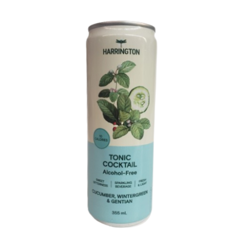 Harrington Alcohol-free Tonic Cocktail Cucumber, Wintergreen & Gentian