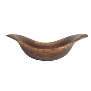 Michael Sbrocca Salad Bowl - Walnut 16.5x10.2"