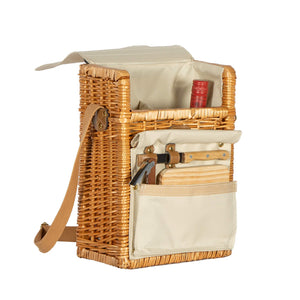 Bacon Basketware - Wine Bag Basket with Corkscrew & Cheese Board