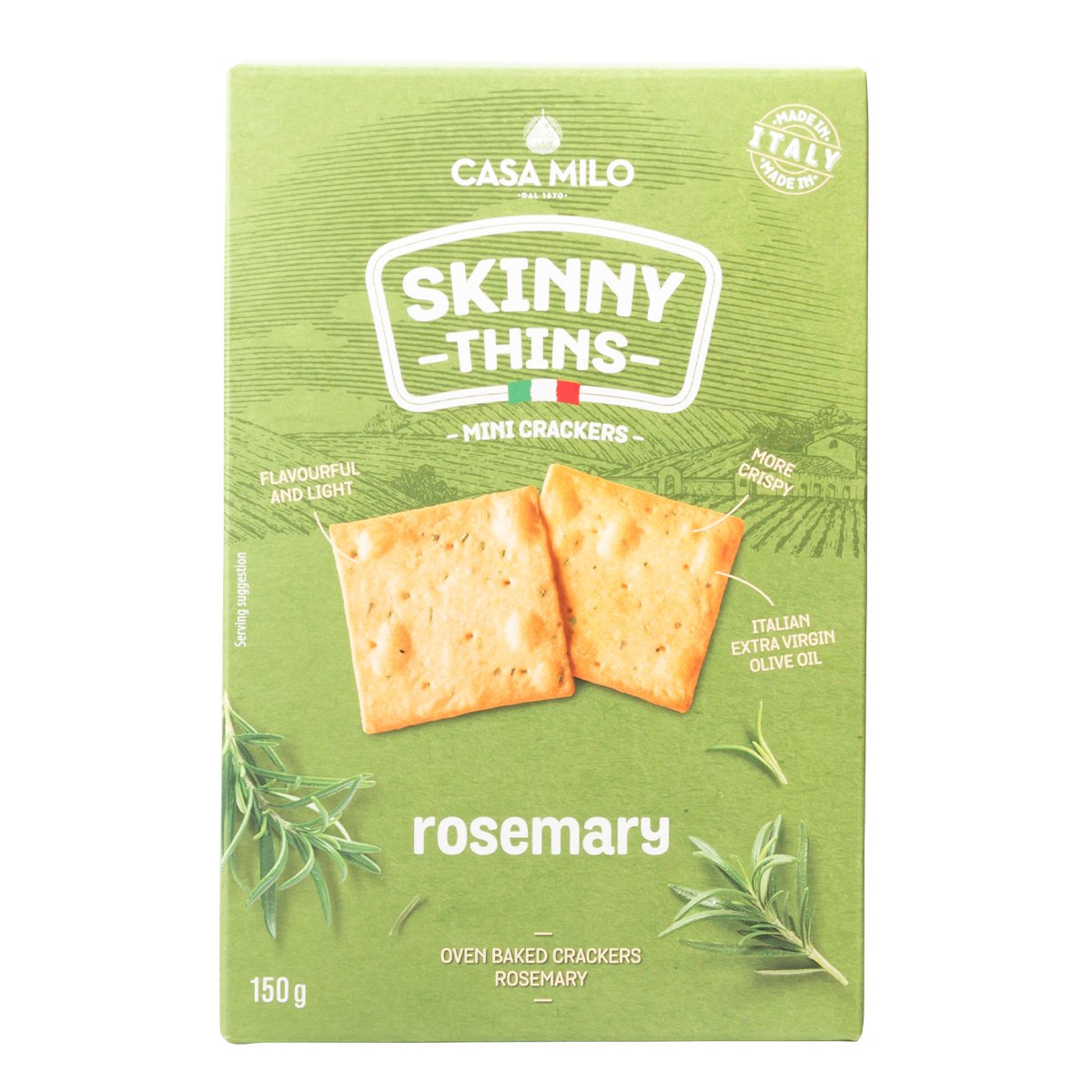 Casa Milo Rosemary Crackers