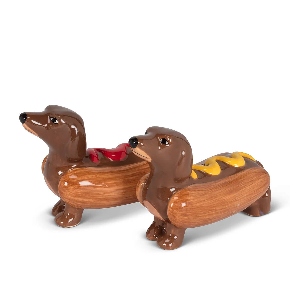Abbot Salt and Pepper Shaker Set - Dachshunds