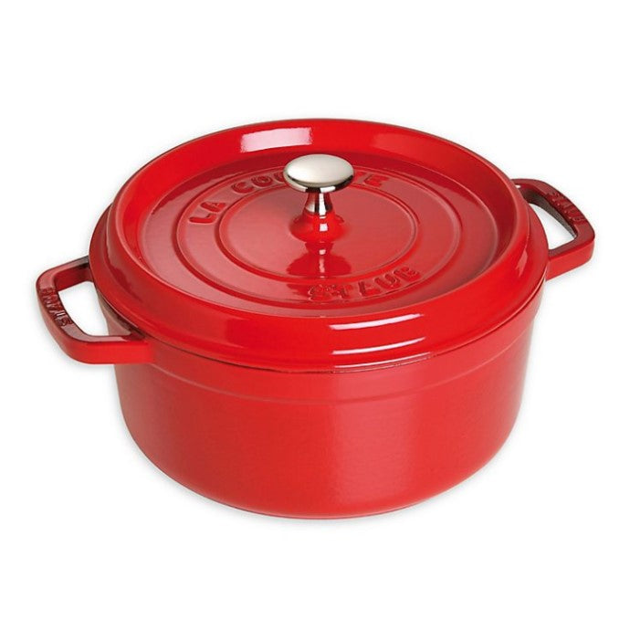 Staub Round Cocotte 4Qt - Cherry