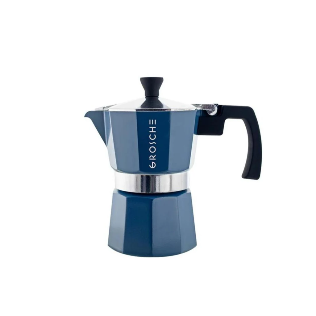 GROSCHE Milano Espresso Maker - 3 Cup (Blue)