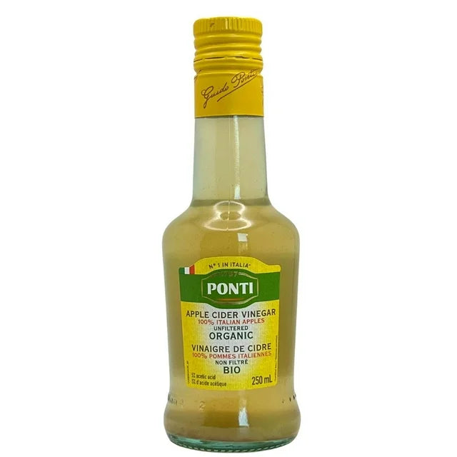 Ponti Organic Cider Vinegar 250ml