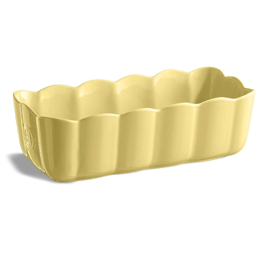 Emile Henry Ceramic Loaf Pan Jaune Vanille