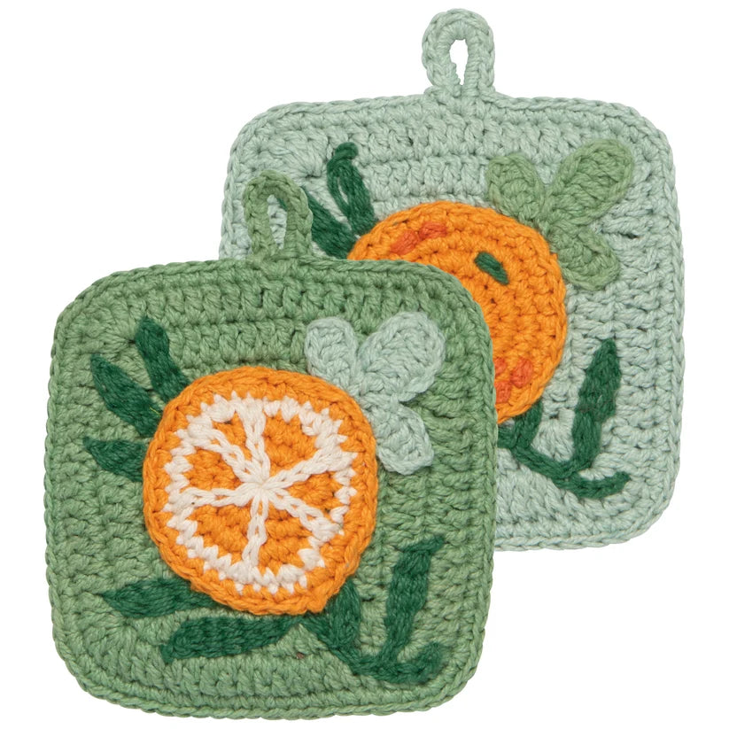 Danica Crochet Sponge (Set of 2) - Cedar and Citrus