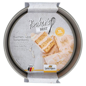Bakers Best Deep Cake Pan - 8.5"