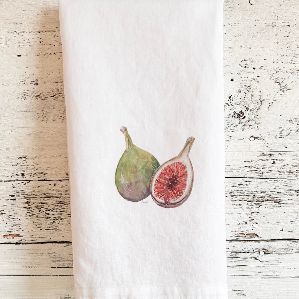 Studio On Tenth Linen Tea Towel - Fig