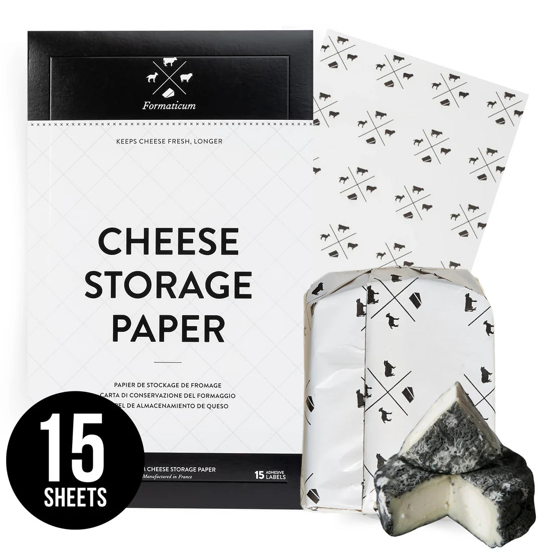 Formaticum Cheese Storage Paper 15 Sheets