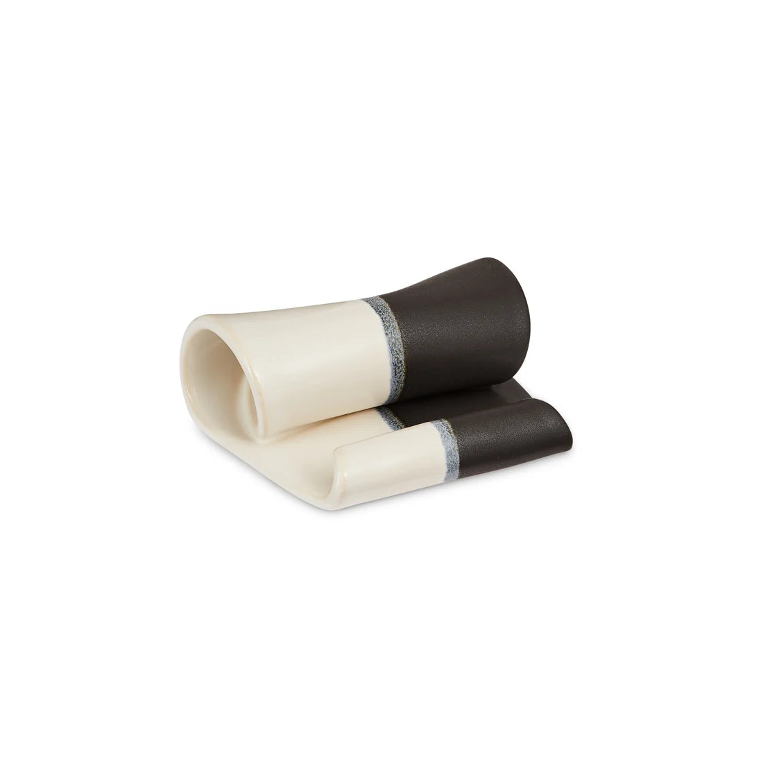 Hilborn Pottery Cell Phone Stand - Black & White