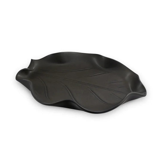 Hilborn Pottery - Ebony Snack Plate