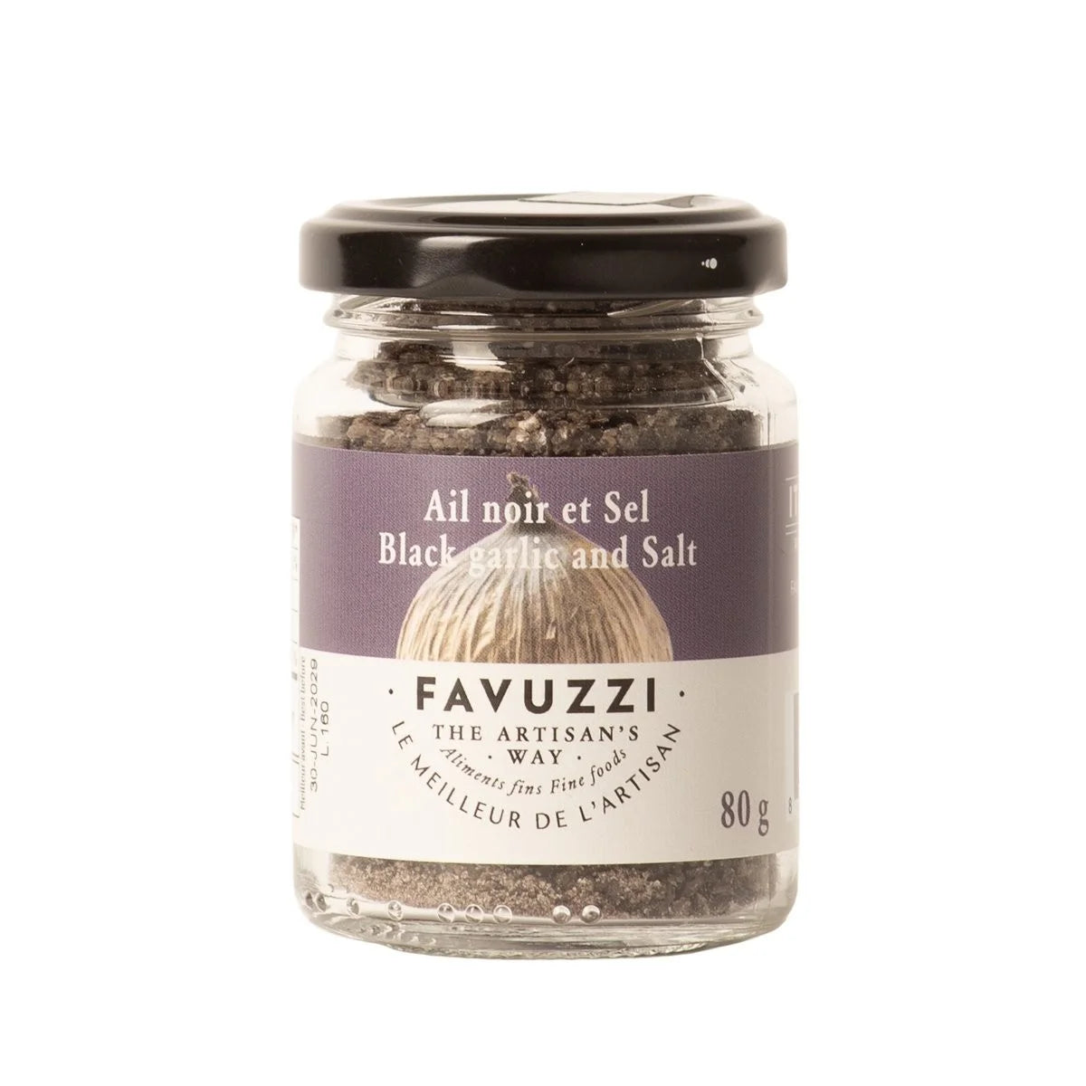 Favuzzi Black Garlic & Salt - 80g