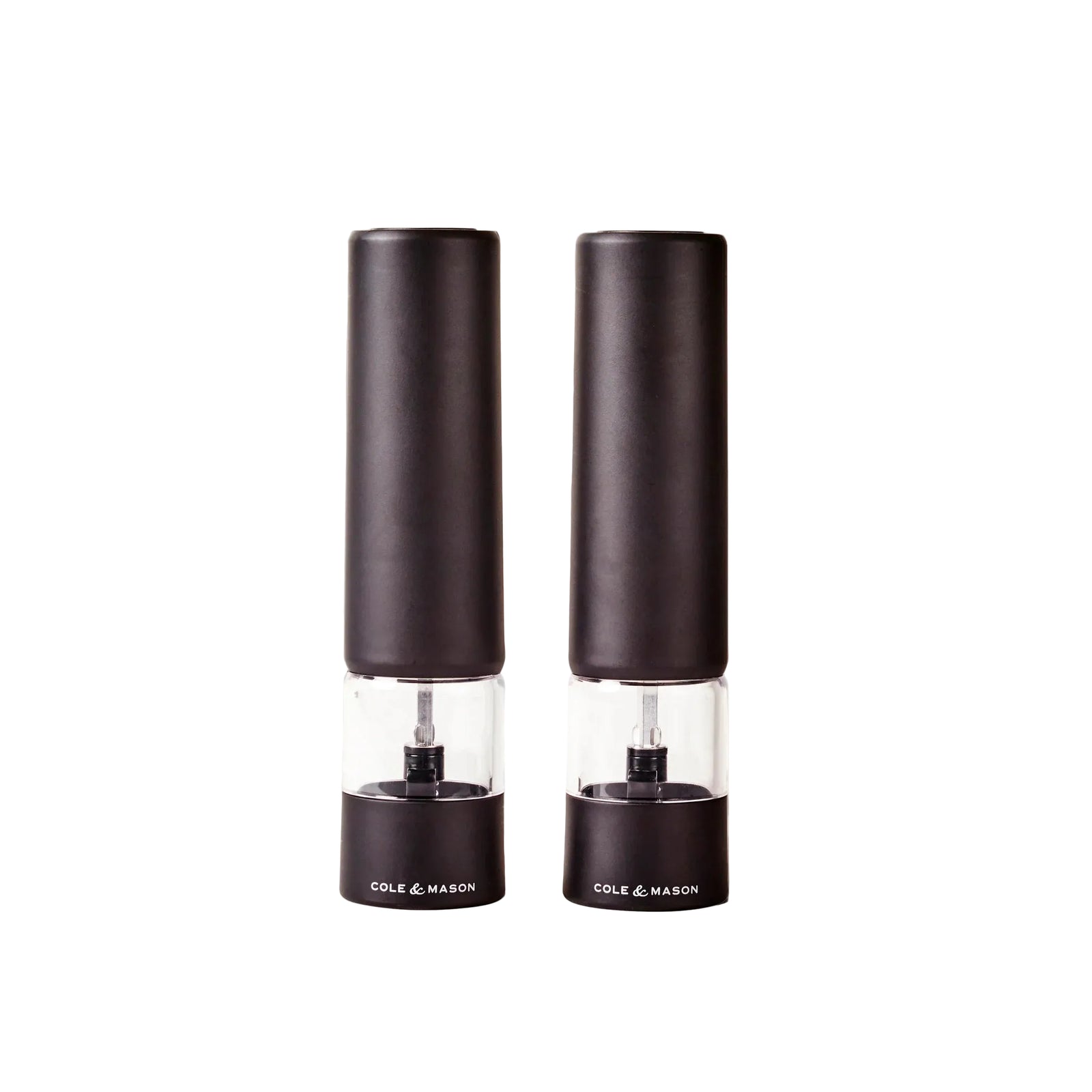 Cole & Mason Brixton Electric Mill S&P Set - Black
